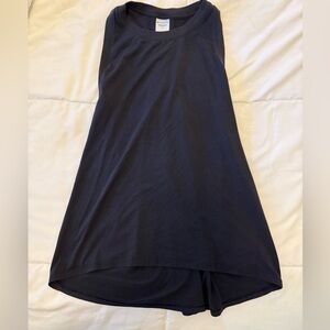 Athleta Black racer back Tank Top size medium